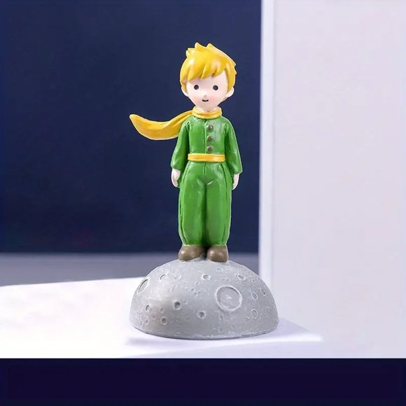 Little Prince on Planet Asteroid Petit Prince 3" tall sculpture cake top… - Picture 5 of 5